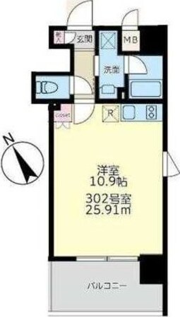 ＡＣＥタワーの物件間取画像